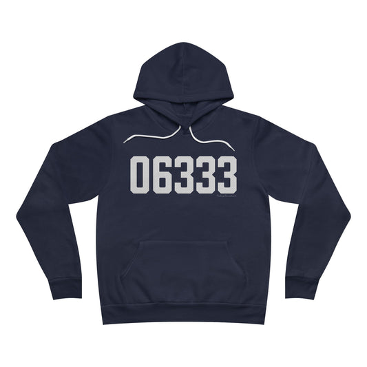 06333 East Lyme CT Zip Code Unisex Sponge Fleece Pullover Hoodie