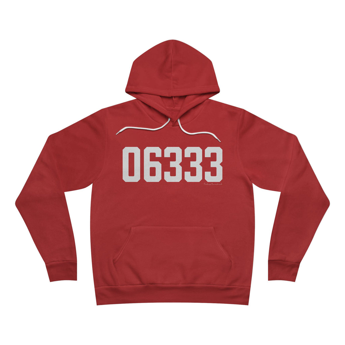 06333 East Lyme CT Zip Code Unisex Sponge Fleece Pullover Hoodie