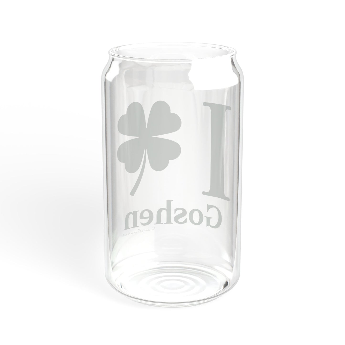 I Clover Goshen Sipper Glass, 16oz