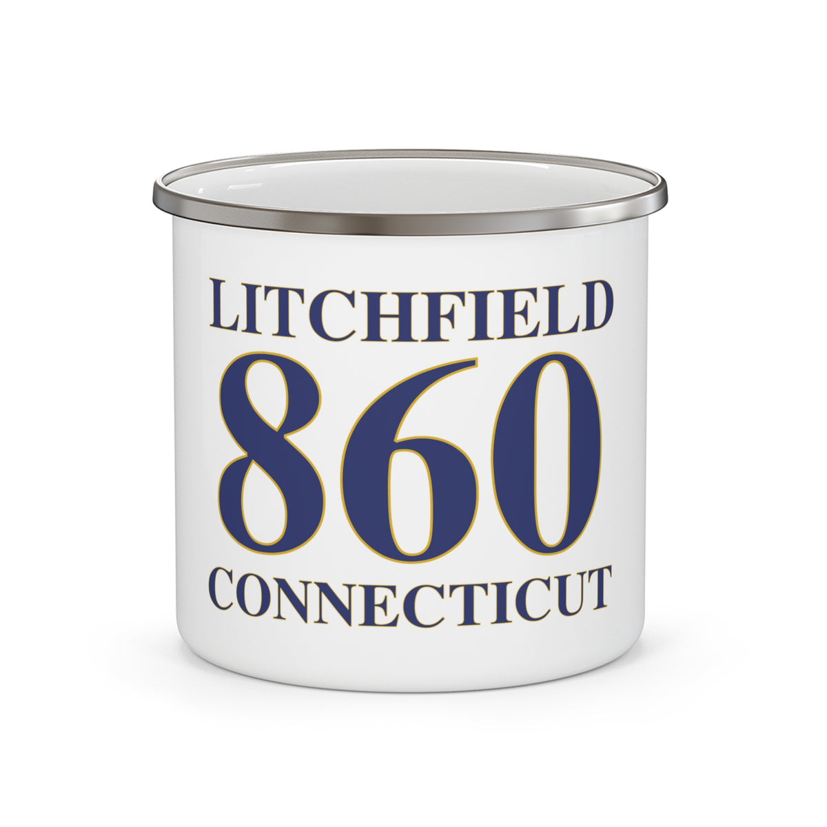 Litchfield 860 Connecticut Enamel Camping Mug