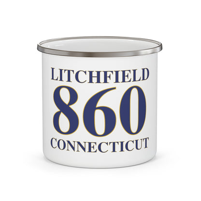 Litchfield 860 Connecticut Enamel Camping Mug