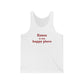 Essex is My Happy Place Unisex Jersey Tank Top