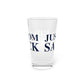 Just a kid from Saugatuck Pint Glass, 16oz