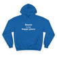 Storrs Is My Happy Place Champion Hoodie