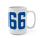06066 Vernon Connecticut Zip Code Mug 15oz