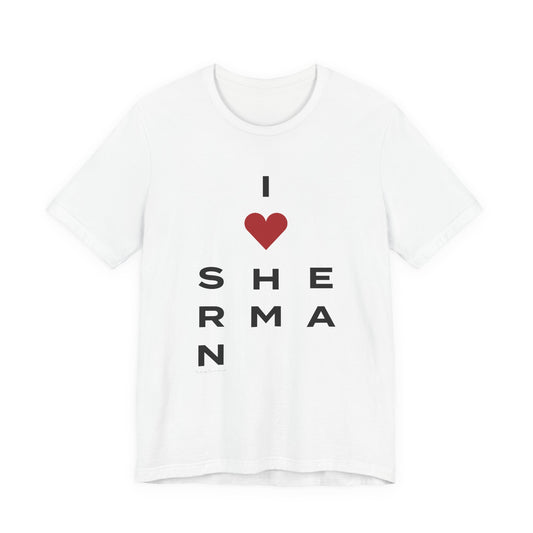 Sherman Vision Unisex Jersey Short Sleeve T-Shirt