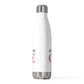 Just a kid listening to Goose - Pink & Espresso 20oz Insulated Bottle