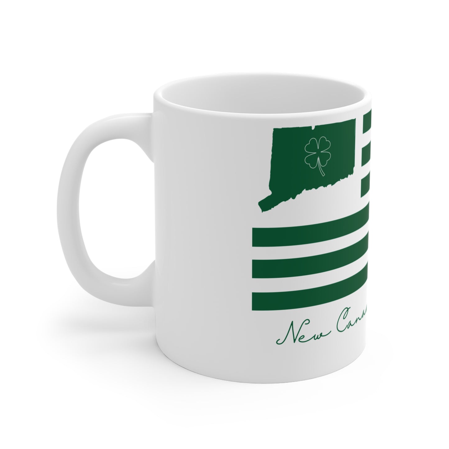 New Canaan Connecticut St. Patrick's Day Mug 11oz