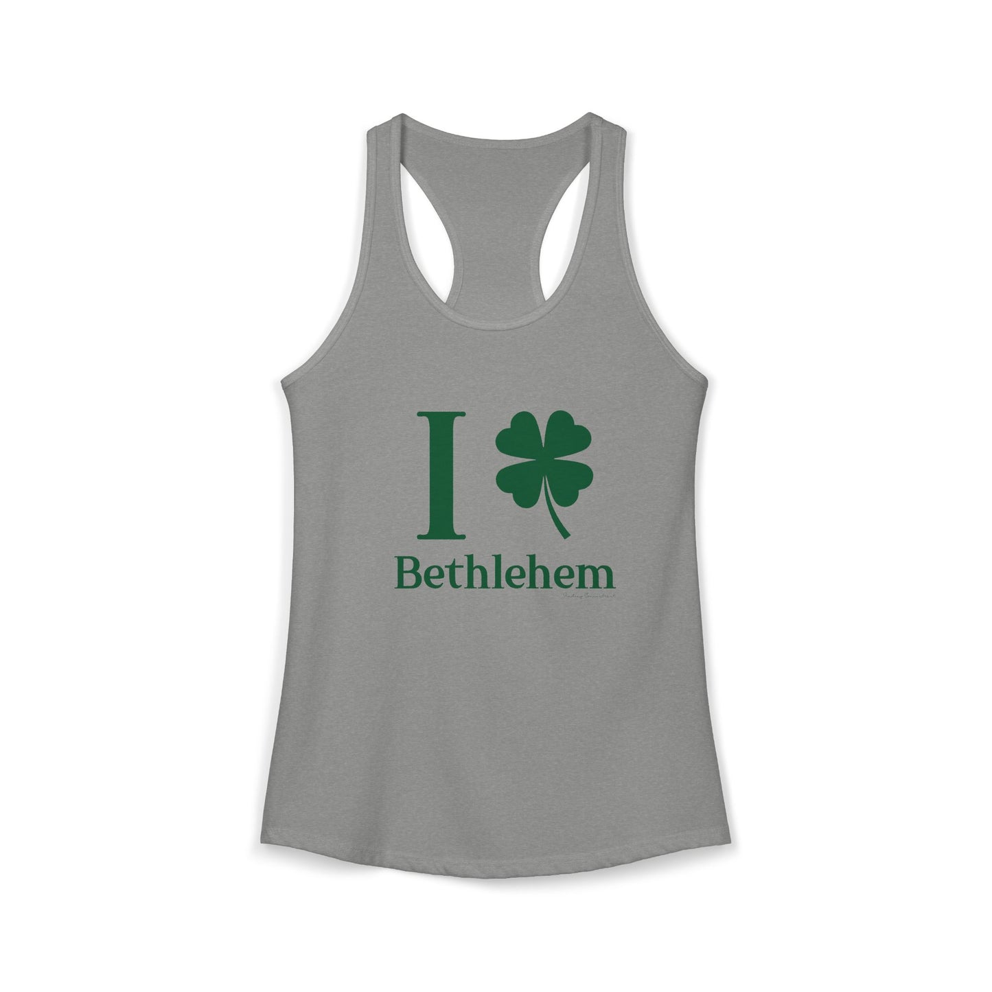 I Clover Bethlehem Women's Ideal Racerback Tank Top