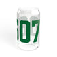 06607 Bridgeport Connecticut Zip Code Sipper Glass, 16oz