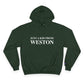 Just a kid from Weston Champion Hoodie