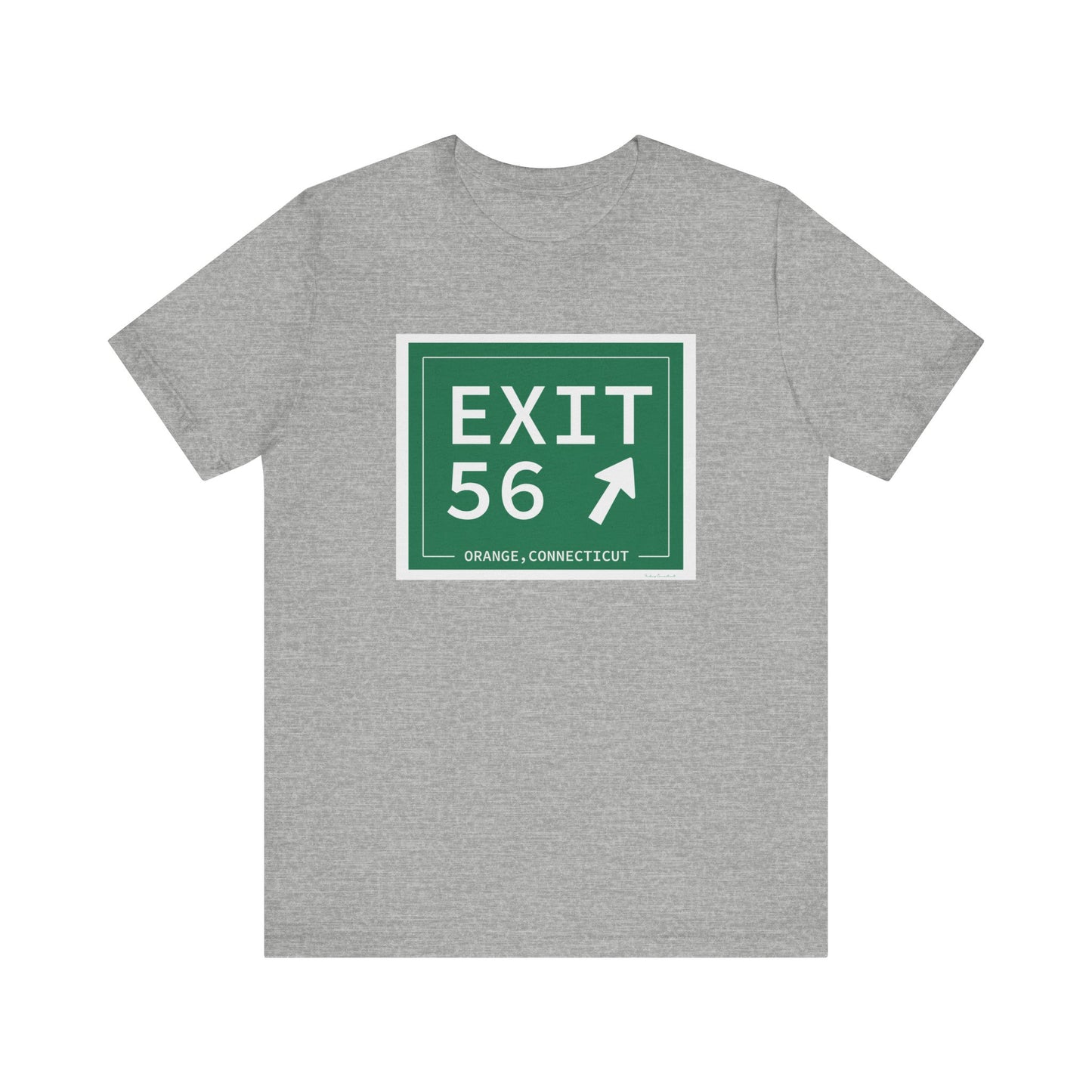 Vintage Exit 56 WCP Sign Unisex Jersey Short Sleeve T-Shirt