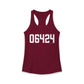 06464 East Hampton CT Zip Code Women's Ideal Racerback Tank Top