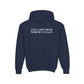 Just a kid from North Canaan Youth Heavy Blend Hooded Sweatshirt