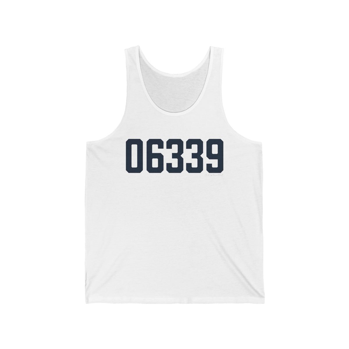 06339 Ledyard Connecticut Zip Code Unisex Jersey Tank Top