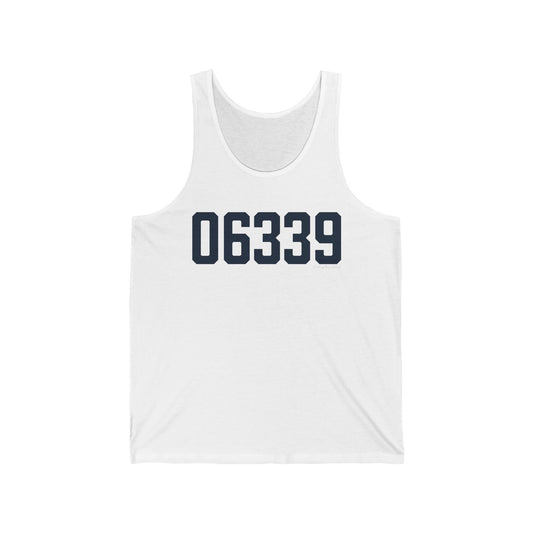 06339 Ledyard Connecticut Zip Code Unisex Jersey Tank Top