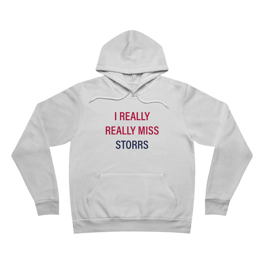 I Really Really Miss Storrs Unisex Sponge Fleece Pullover Hoodie