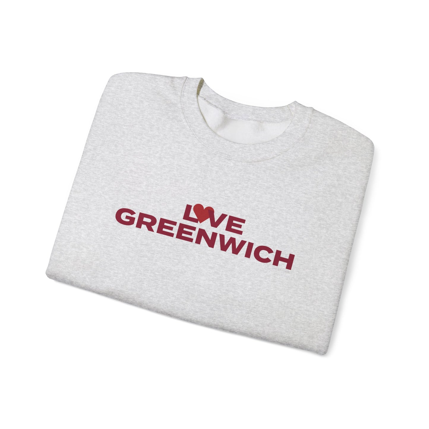Love Greenwich Unisex Heavy Blend™ Crewneck Sweatshirt