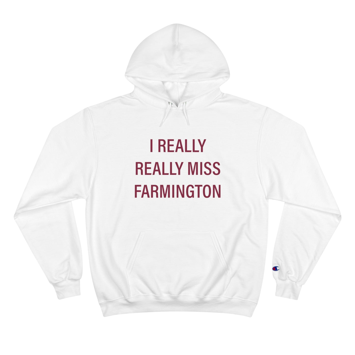 I Really Really Miss Farmington Champion Hoodie