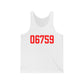 06759 Litchfield Connecticut Zip Code Unisex Jersey Tank Top