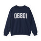06801 Bethel CT Zip Code Unisex Heavy Blend™ Crewneck Sweatshirt