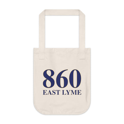 860 East Lyme Organic Canvas Tote Bag