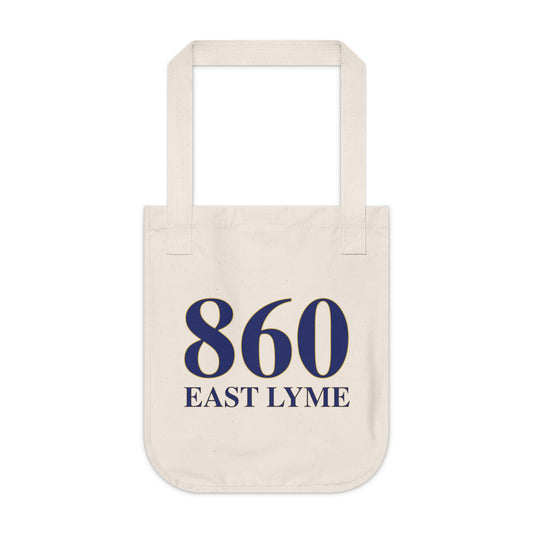 860 East Lyme Organic Canvas Tote Bag