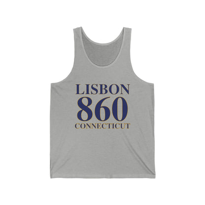 Lisbon 860 Connecticut Unisex Jersey Tank Top