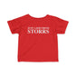 Just a kid from Storrs Infant Fine Jersey T-Shirt