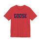 Goose Zip Code Blue & Purple Unisex Jersey Short Sleeve T-Shirt