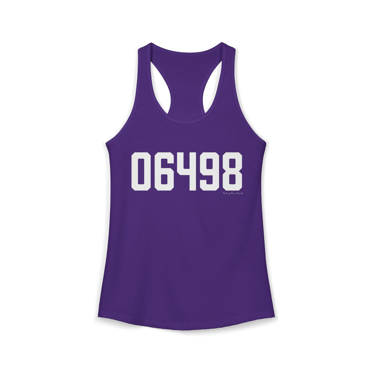 06498 Westbrook CT Zip Code Women's Ideal Racerback Tank Top