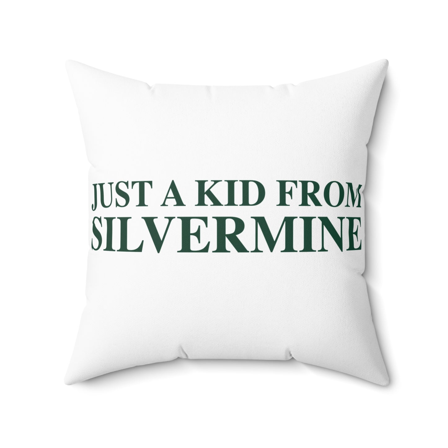 I Really Really Miss Silvermine Spun Polyester Square Pillow