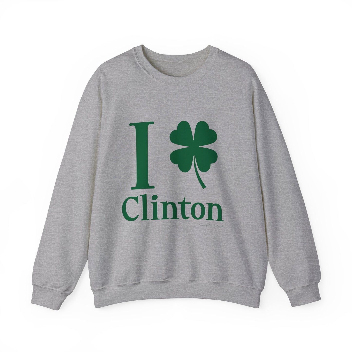 I Clover Clinton Unisex Heavy Blend™ Crewneck Sweatshirt