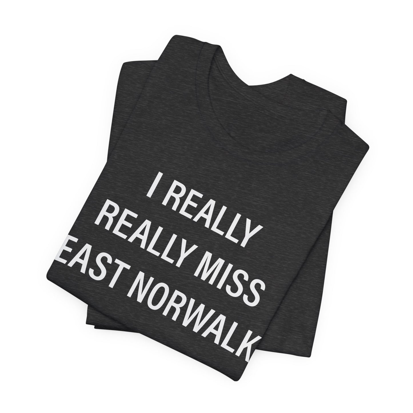 I Really Really Miss East Norwalk Unisex Jersey Short Sleeve T-Shirt