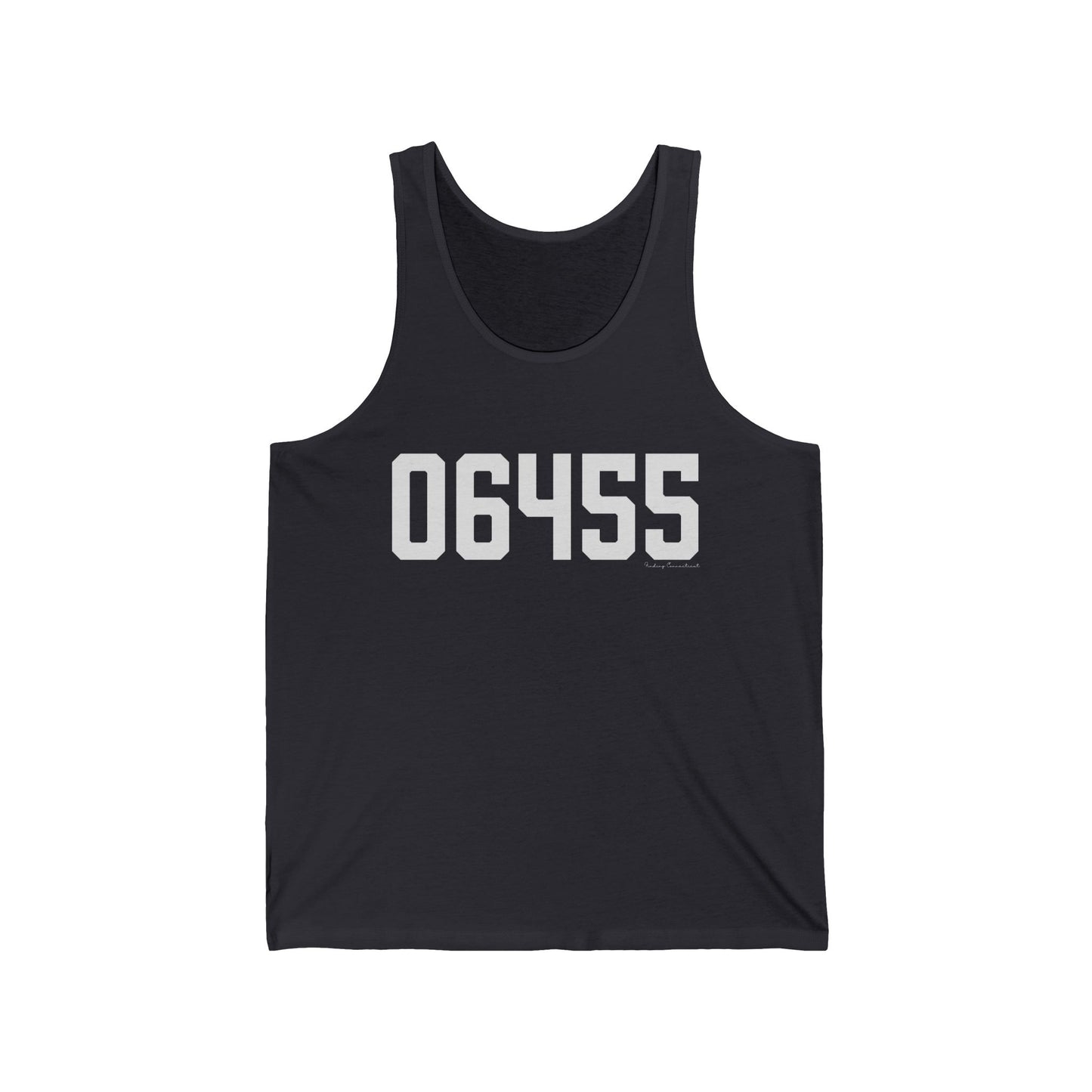 06455 Middlefield CT Zip Code Unisex Jersey Tank Top