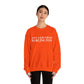 Just a kid from Burlington Unisex Heavy Blend™ Crewneck Sweatshirt
