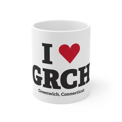 I Heart GRCH Mug 11oz