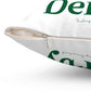 I Clover Derby Spun Polyester Square Pillow