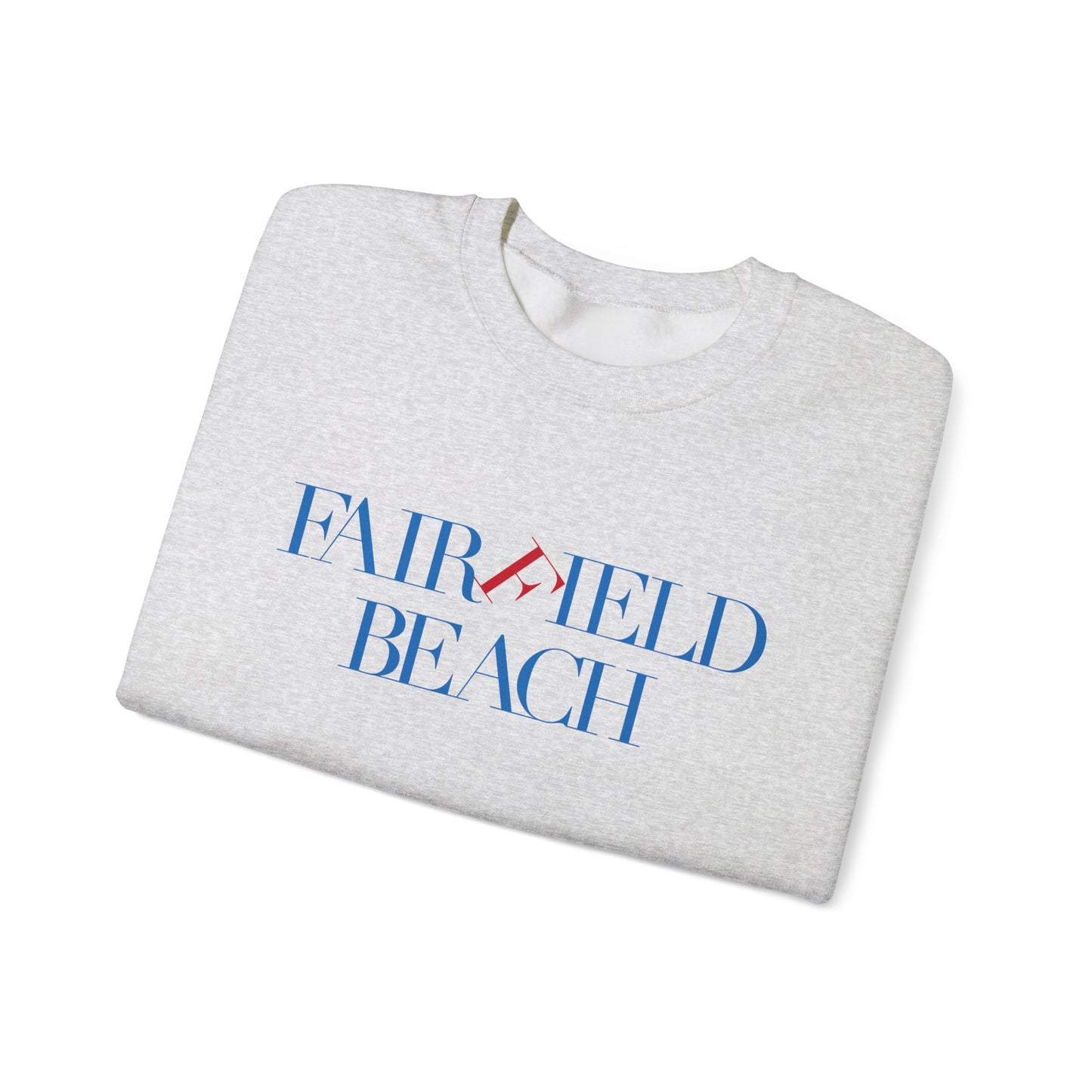 41 Tilt Fairfield Beach Unisex Heavy Blend™ Crewneck Sweatshirt