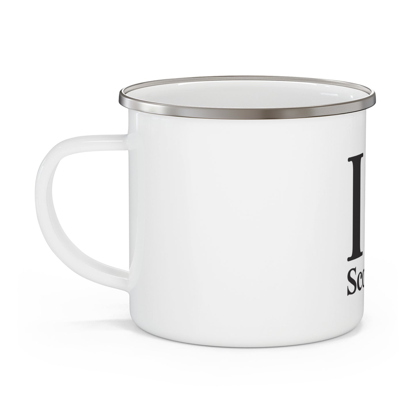 I Clover Scotland Enamel Camping Mug