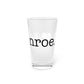 I Heart Monroe. Pint Glass, 16oz