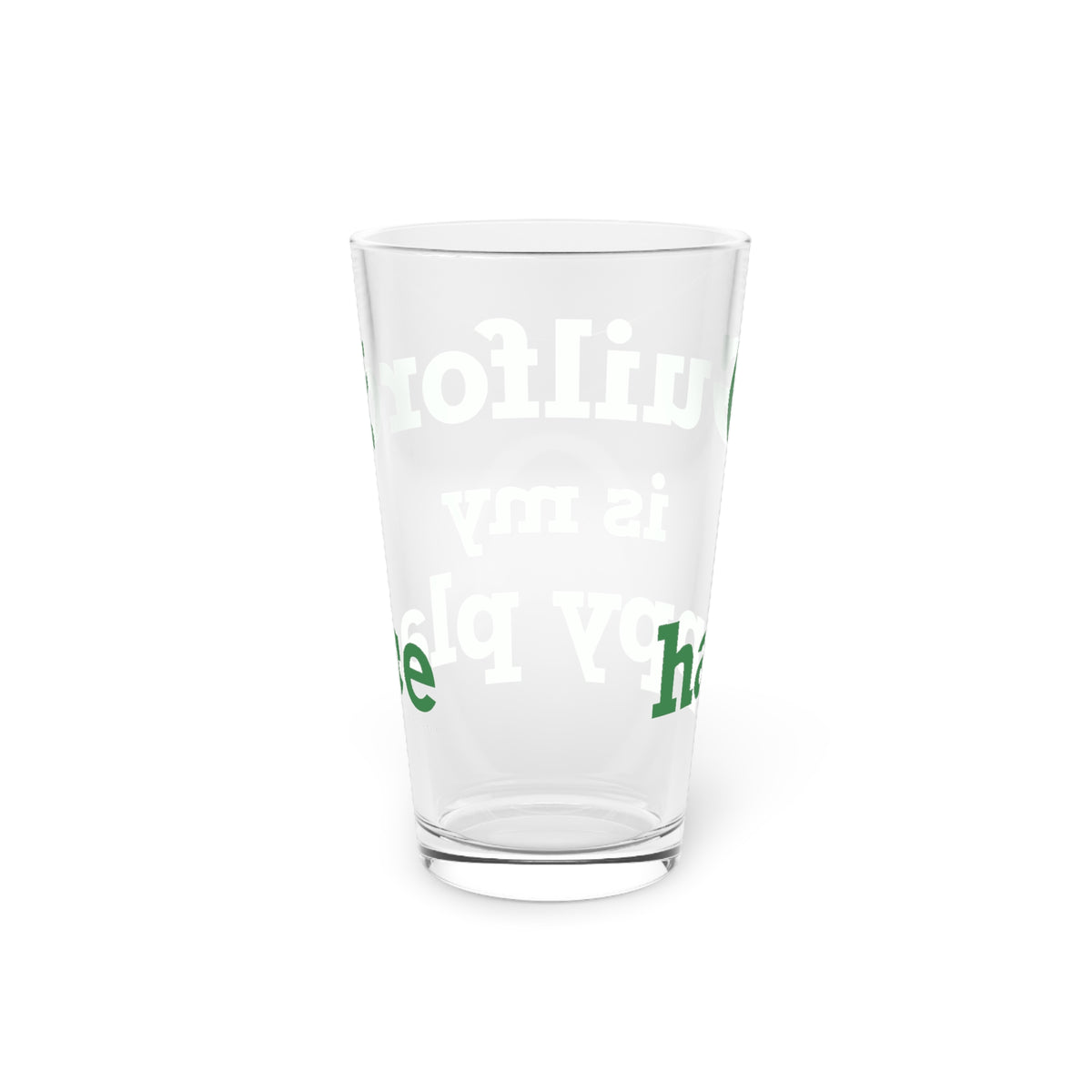 Guilford is My Happy Place Pint Glass, 16oz