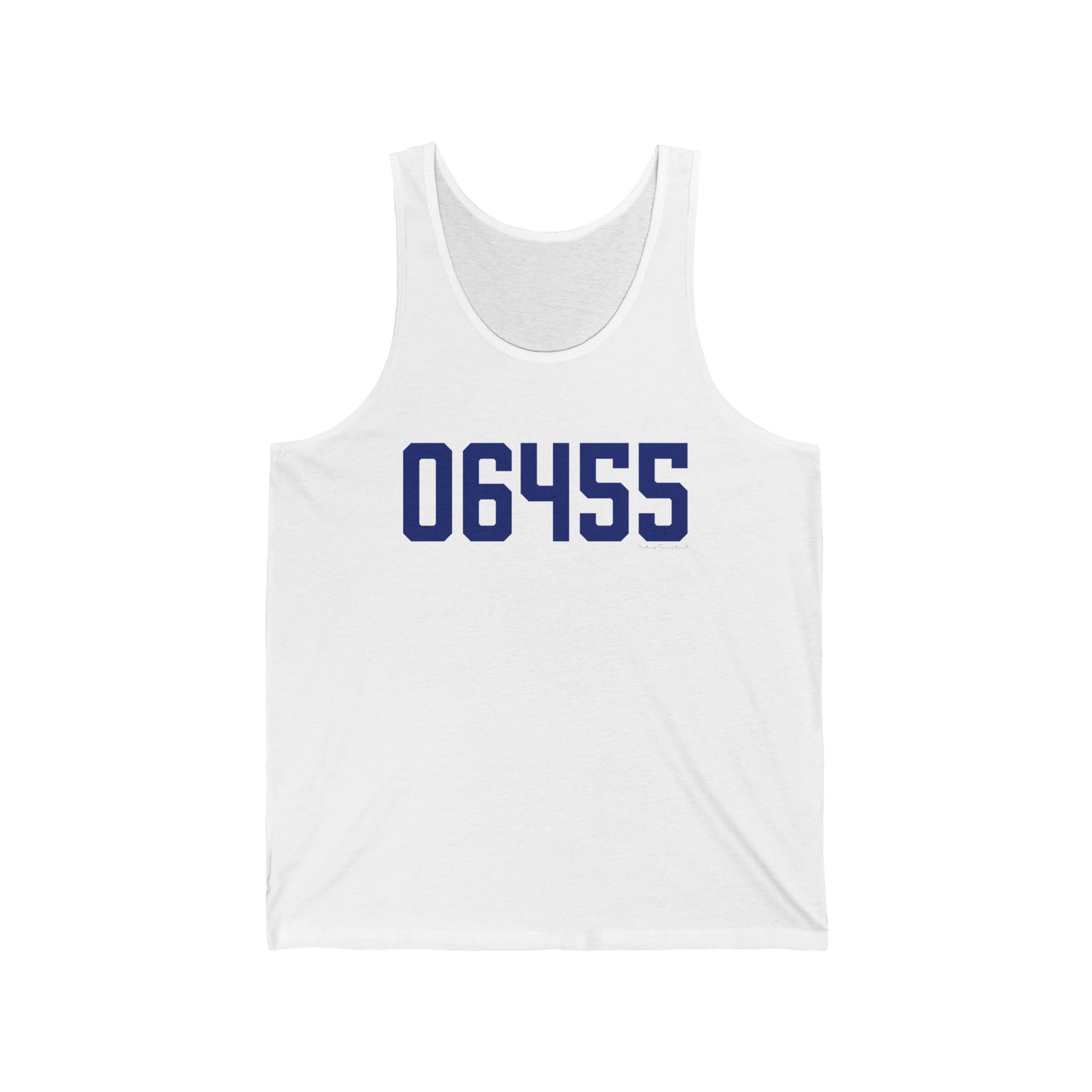 06455 Middlefield Connecticut Zip CodeUnisex Jersey Tank Top