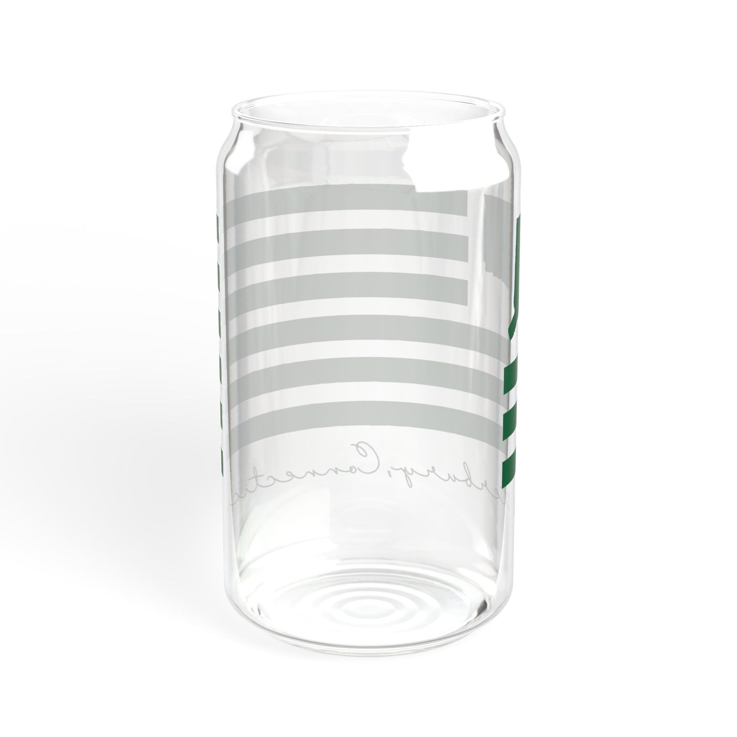 Waterbury Connecticut St. Patrick’s Day Flag Sipper Glass, 16oz