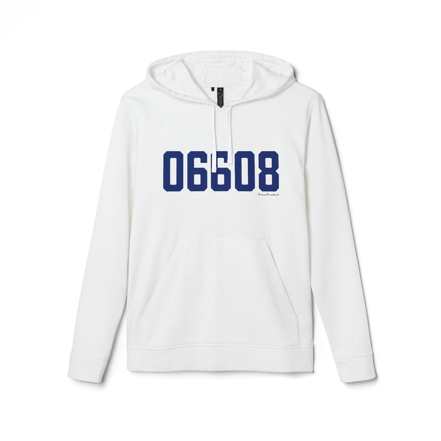 06608 Bridgeport Connecticut Zip Code adidas Unisex Fleece Hoodie Sweatshirt