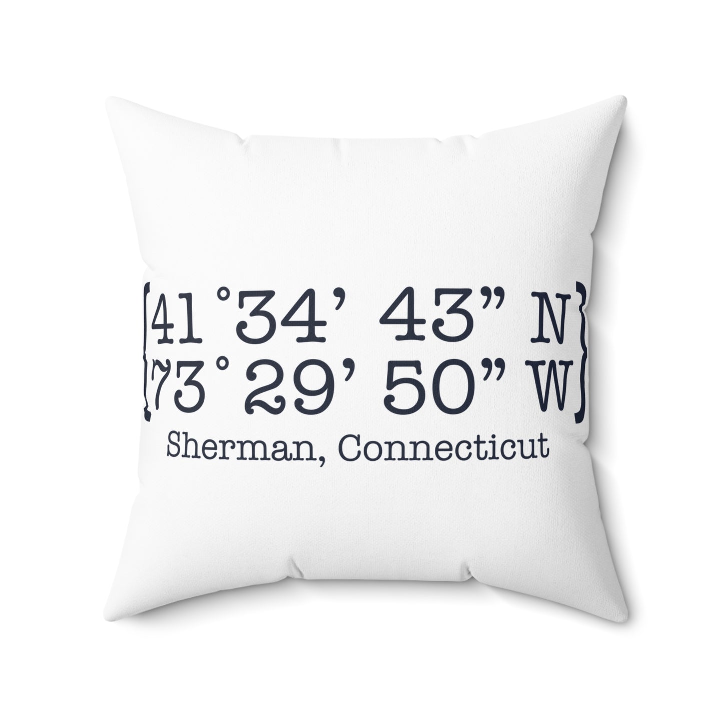 Sherman Coordinates Spun Polyester Square Pillow