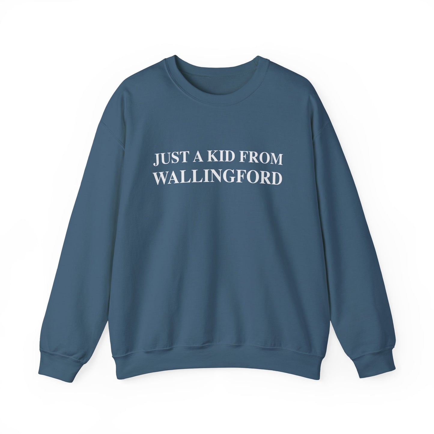 Just a kid from Wallingford Unisex Heavy Blend™ Crewneck Sweatshirt