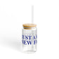 Just a kid from New Fairfield Sipper Glass, 16oz