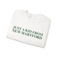 Just a kid from New Hartford Unisex Heavy Blend™ Crewneck Sweatshirt