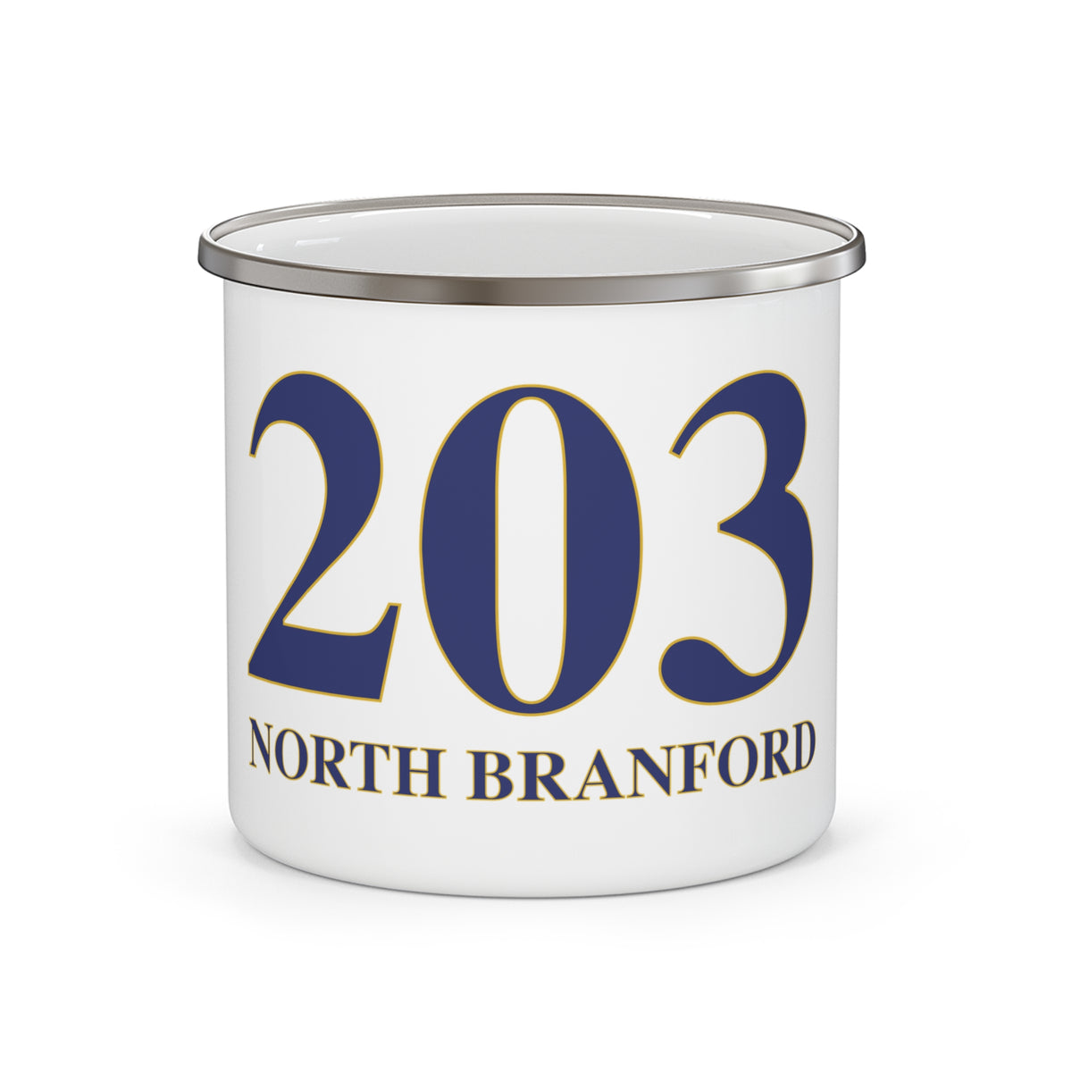 203 North Branford Enamel Camping Mug